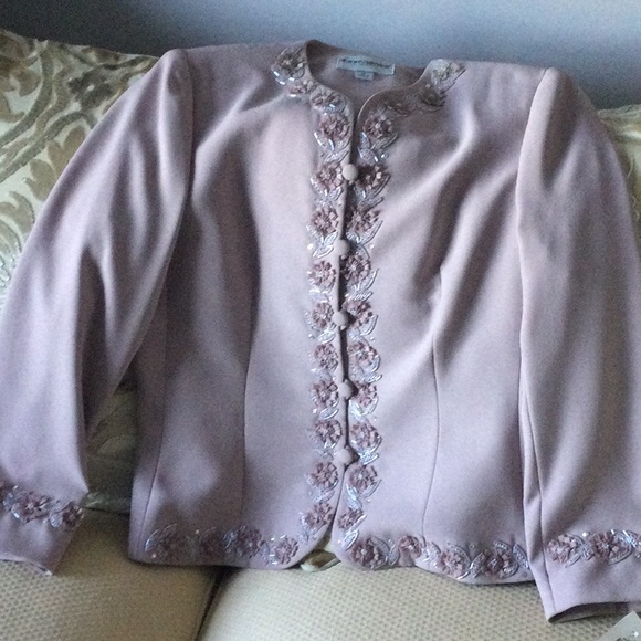 Beaded jacket & long skirt mother of bride / groom - Picture 3 of 8